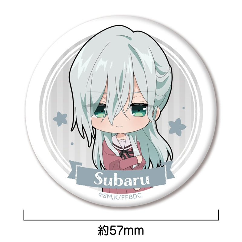 (Goods - Badge) TV Anime The Fragrant Flower Blooms with Dignity Button Badge Subaru Hoshina