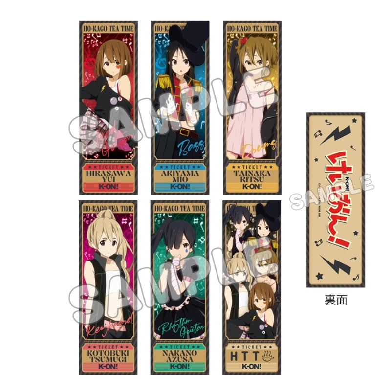 (Goods - Card) K-ON! Trading Ticket Style Card - COOL(Blind Box -Single)