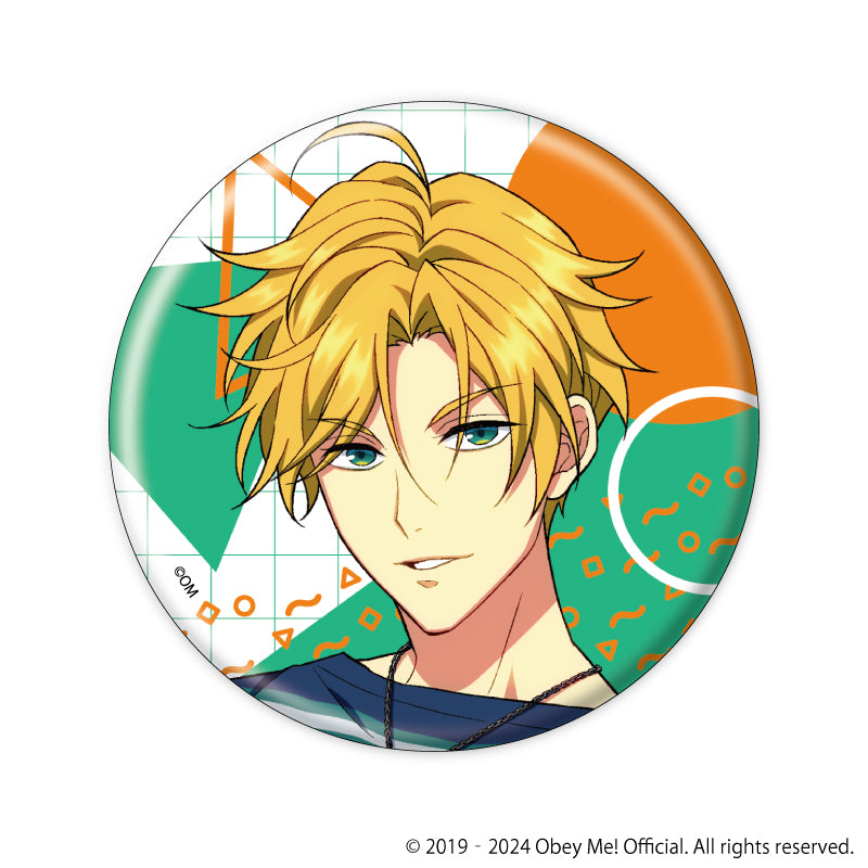 [Obey Me!] Button Badge 11 - Retro Fashion Ver. (feat. Exclusive Art) (Blind Box -Single)