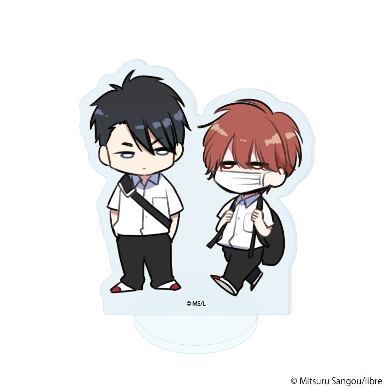 (Goods - Acrylic Stand) Mask Danshi: This Shouldn't Lead to Love Acrylic Petit Stand 01 (Official Art) (Blind Box -Single)