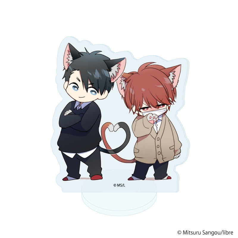 (Goods - Acrylic Stand) Mask Danshi: This Shouldn't Lead to Love Acrylic Petit Stand 01 (Official Art) (Blind Box -Single)