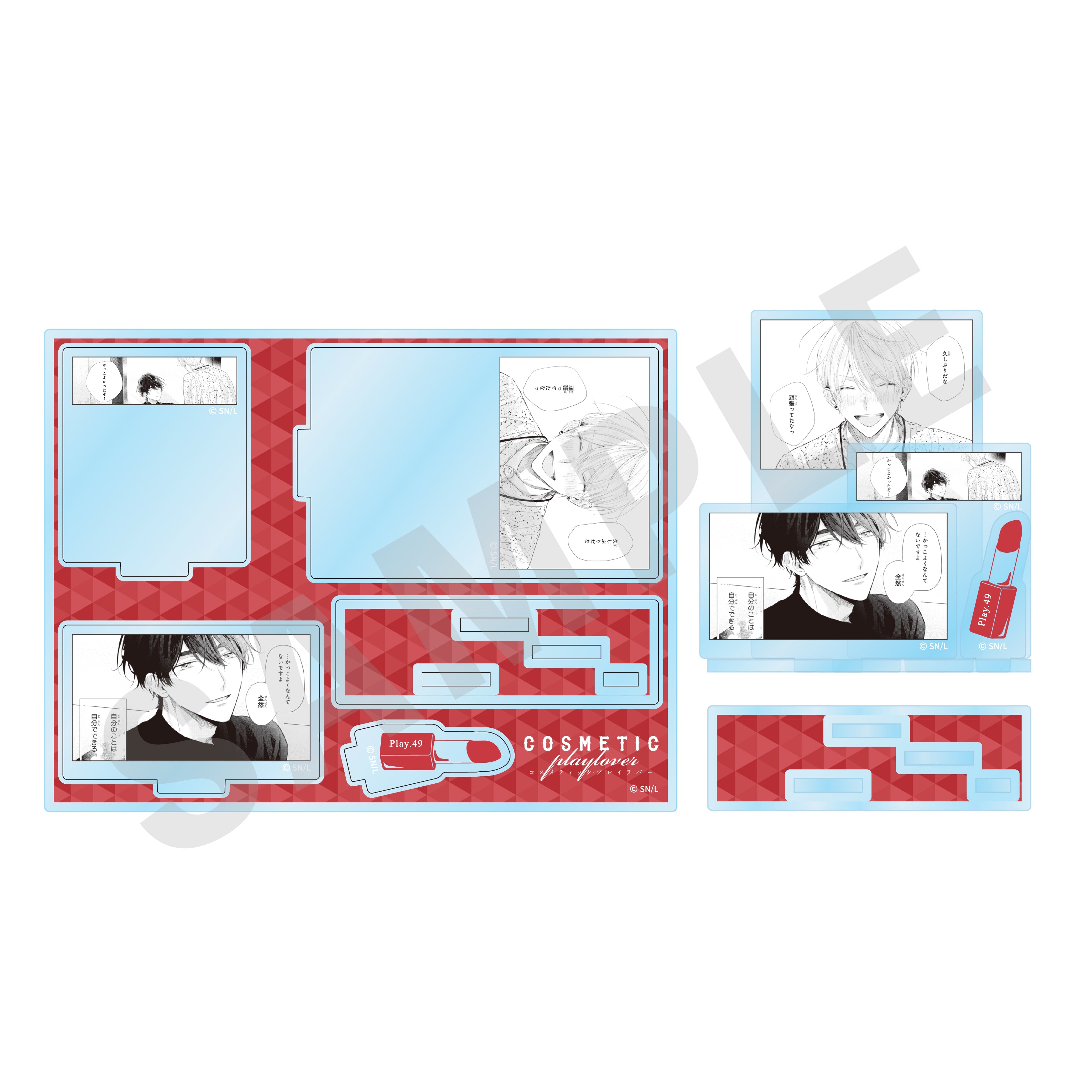 (Goods - Acrylic Stand) [Cosmetic Playlover] //PreOrder// Acrylic Diorama / 4