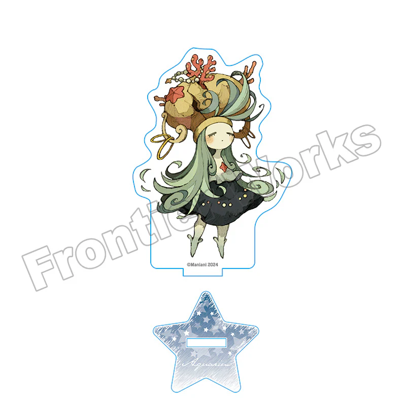(Goods - Acrylic Stand) [Maniani] The Zodiac Sign Acrylic Stand Aquarius