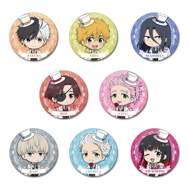 (1BOX=8)(Goods - Badge) WIND BREAKER Puchichoco Trading Button Badge Phantom Thief ver.(Blind Box -Single)