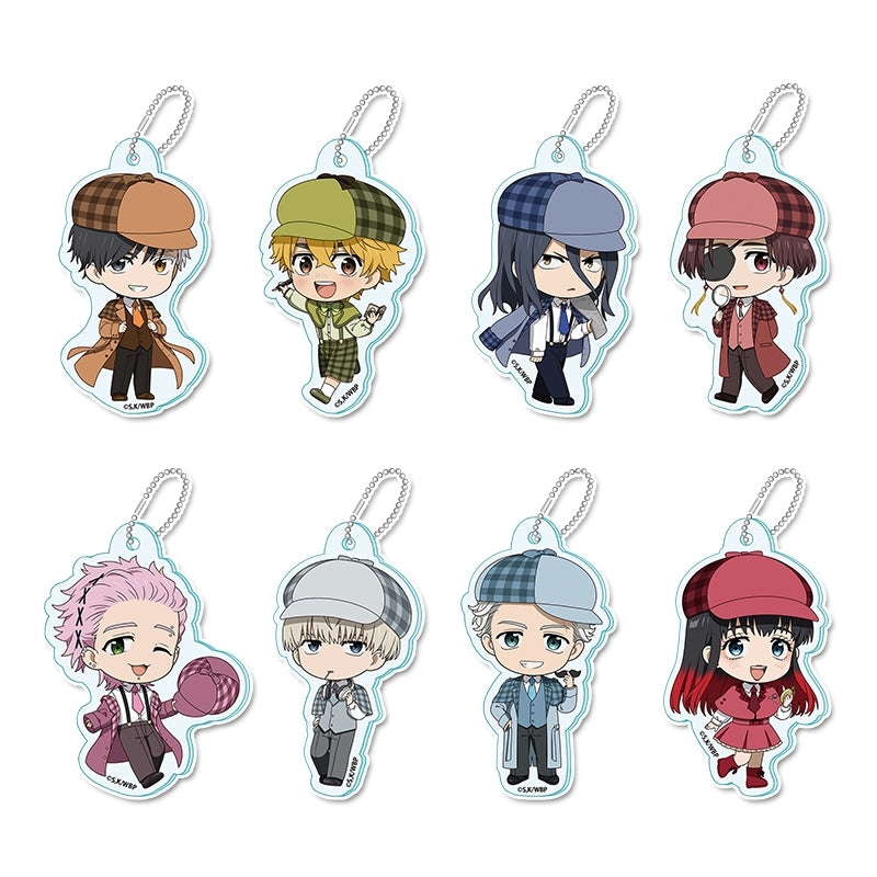 (1BOX=8)(Goods - Keychain) WIND BREAKER Puchichoco Trading Acrylic Keychain Detective ver.(Blind Box -Single)