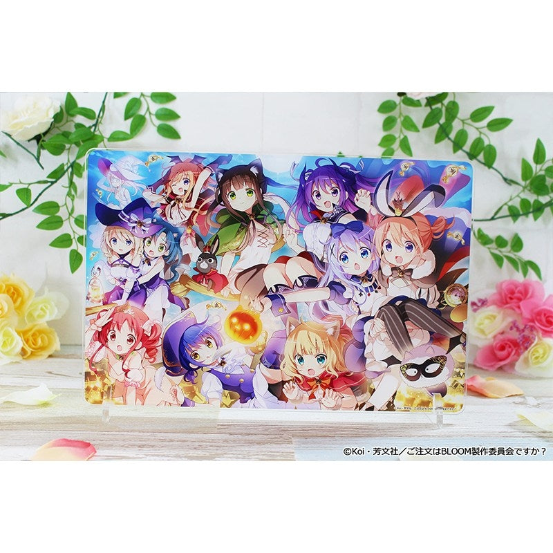 (Goods - Board) Is the Order a Rabbit? BLOOM BIG Acrylic Board (B)