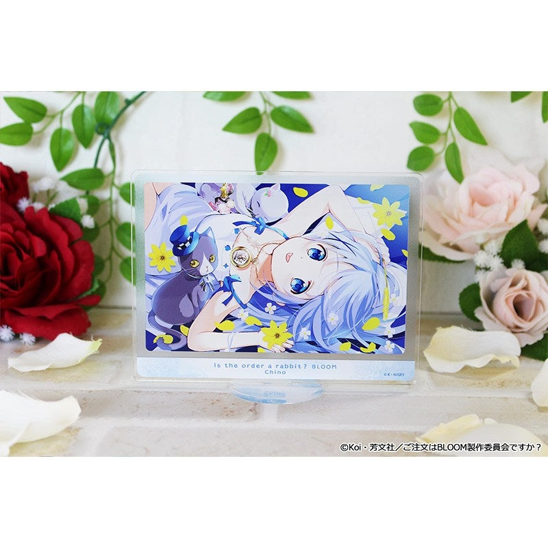 (Goods - Board) Is the Order a Rabbit? BLOOM Acrylic Visual Board (Chino)