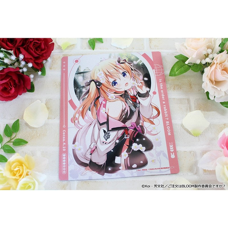 (Goods - Mouse Pad) Is the Order a Rabbit? BLOOM Mouse Pad (Cocoa (B))