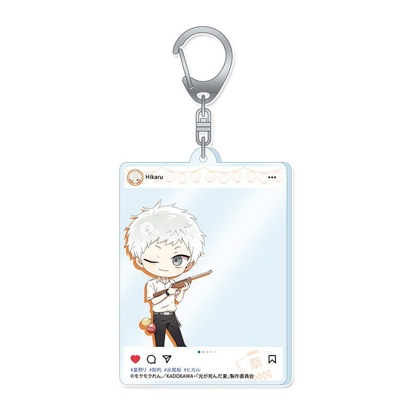 (Goods - Keychain) The Summer Hikaru Died PuchiChoco Acrylic Keychain (Hikaru) Summer Festival ver.