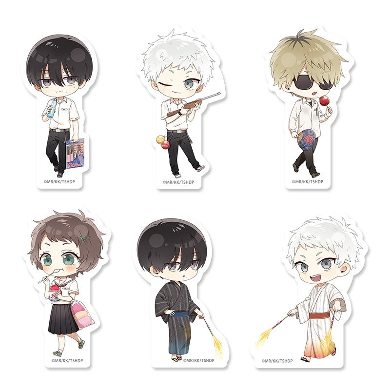 (Goods - Sticker) The Summer Hikaru Died PuchiChoco Sticker Set Summer Festival ver.