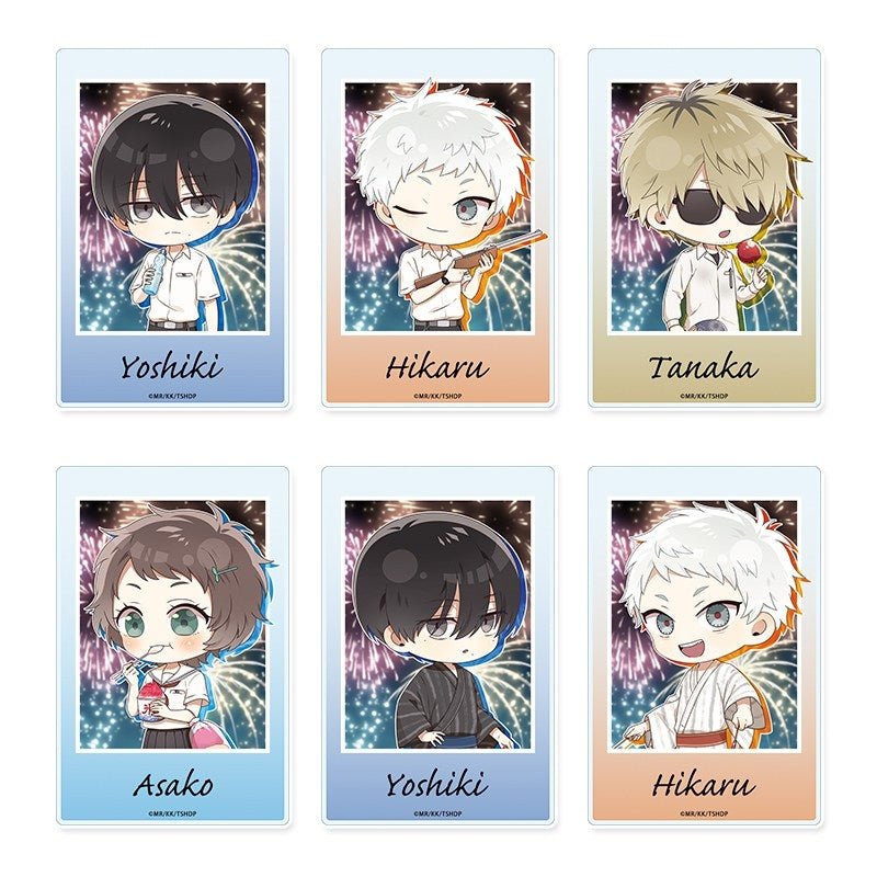 (Goods - Card) The Summer Hikaru Died PuchiChoko Trading Acrylic Card Summer Festival ver. (Blind Box -Single)