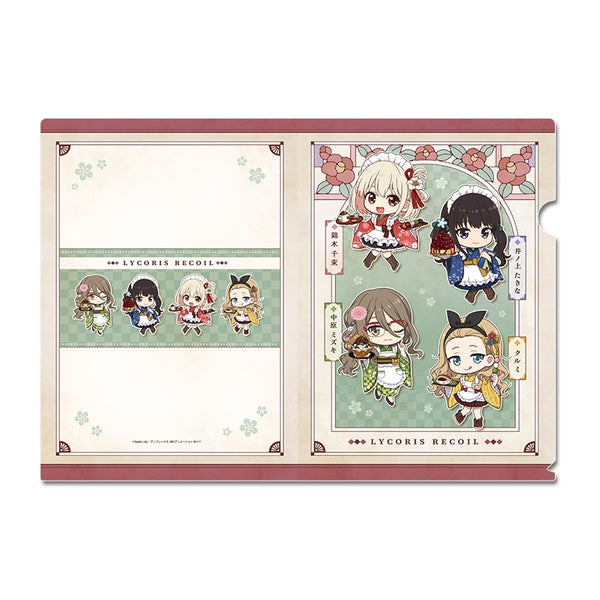 Goods - Clear File) Lycoris Recoil TV Anime Puchi Choko Clear File Ki