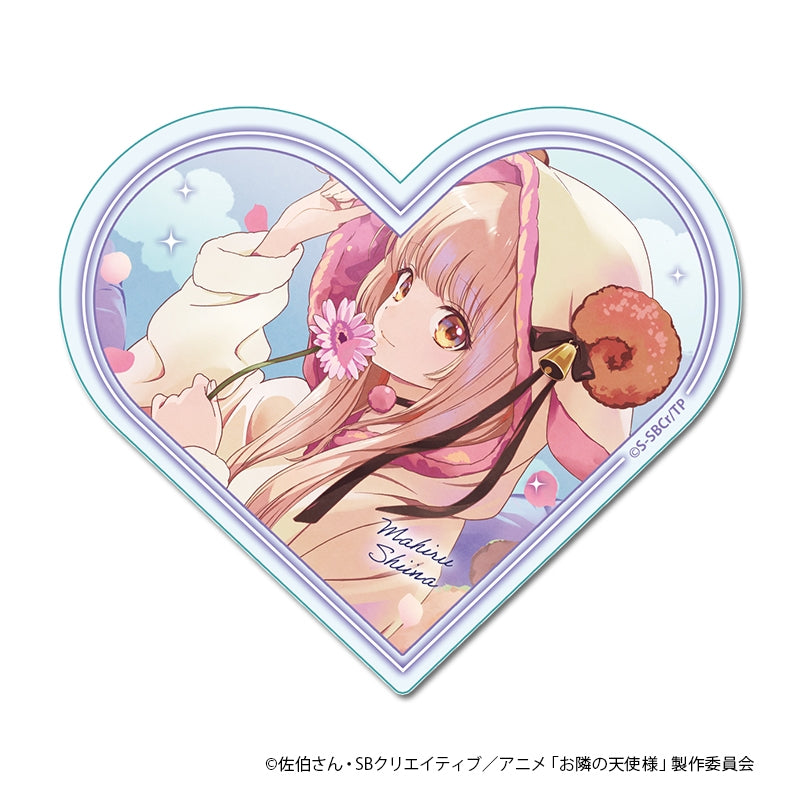 (Goods - Ornament) The Angel Next Door Spoils Me Rotten 2 Heart Acrylic Block (Aries)
