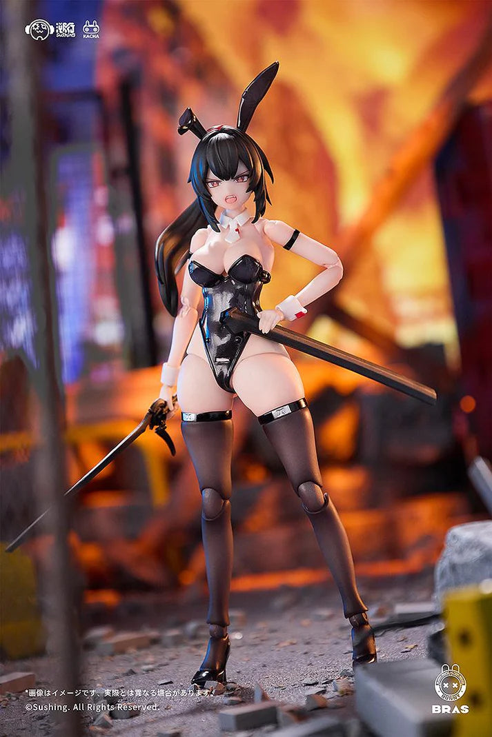 (1/12 Scale Fgure) BUNNY RAPID ACTION SQUAD Attacker Runa
