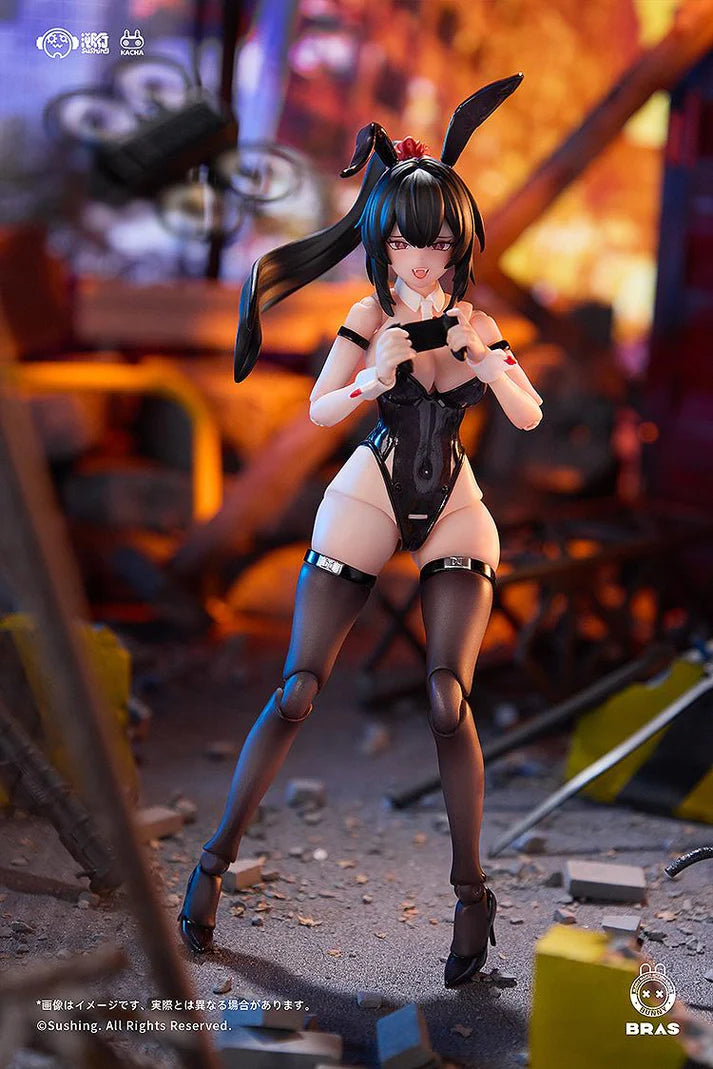 (1/12 Scale Fgure) BUNNY RAPID ACTION SQUAD Attacker Runa