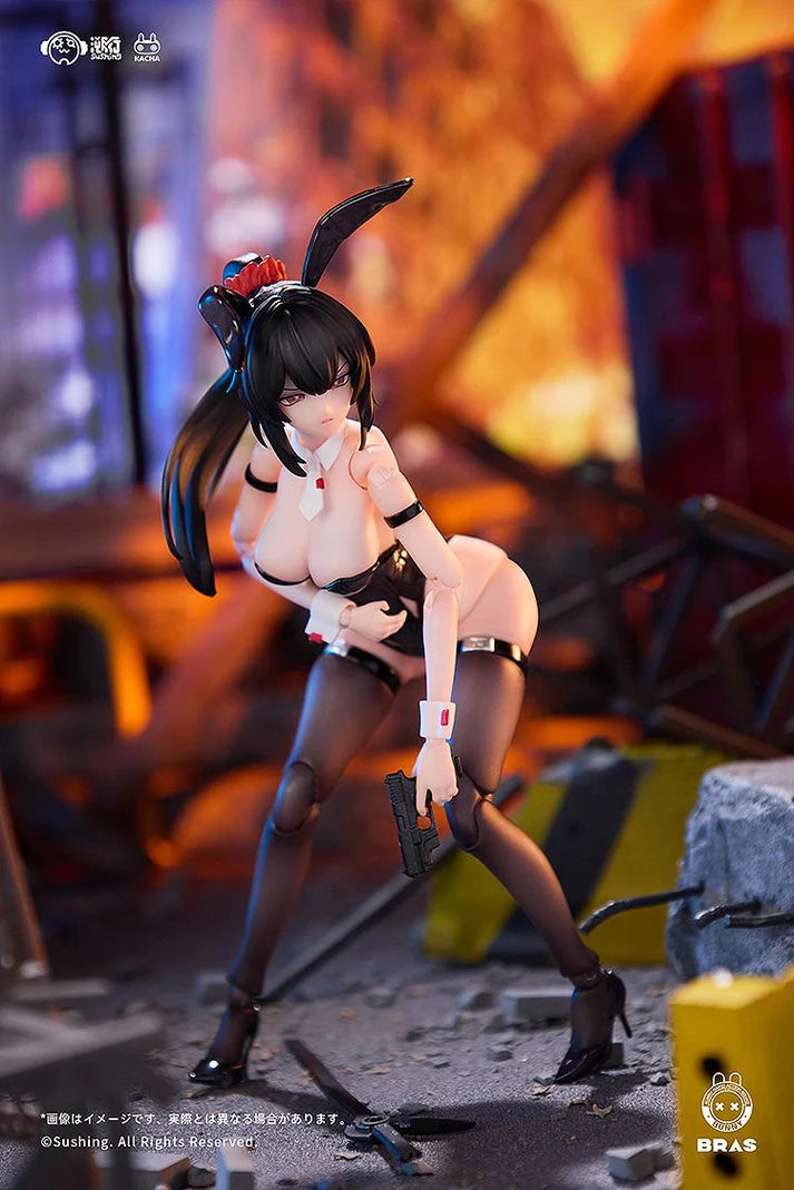(1/12 Scale Fgure) BUNNY RAPID ACTION SQUAD Attacker Runa
