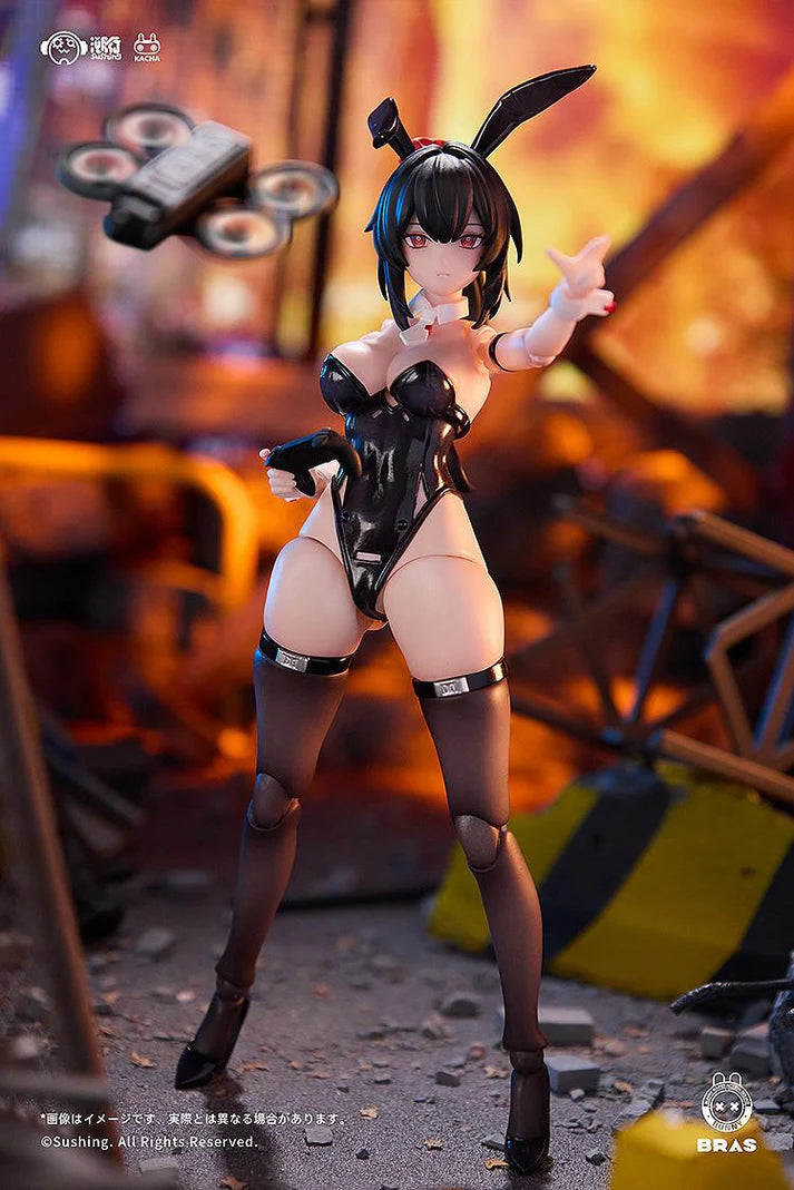 (1/12 Scale Fgure) BUNNY RAPID ACTION SQUAD Attacker Runa