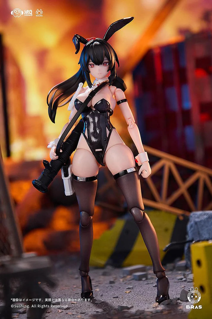 (1/12 Scale Fgure) BUNNY RAPID ACTION SQUAD Attacker Runa