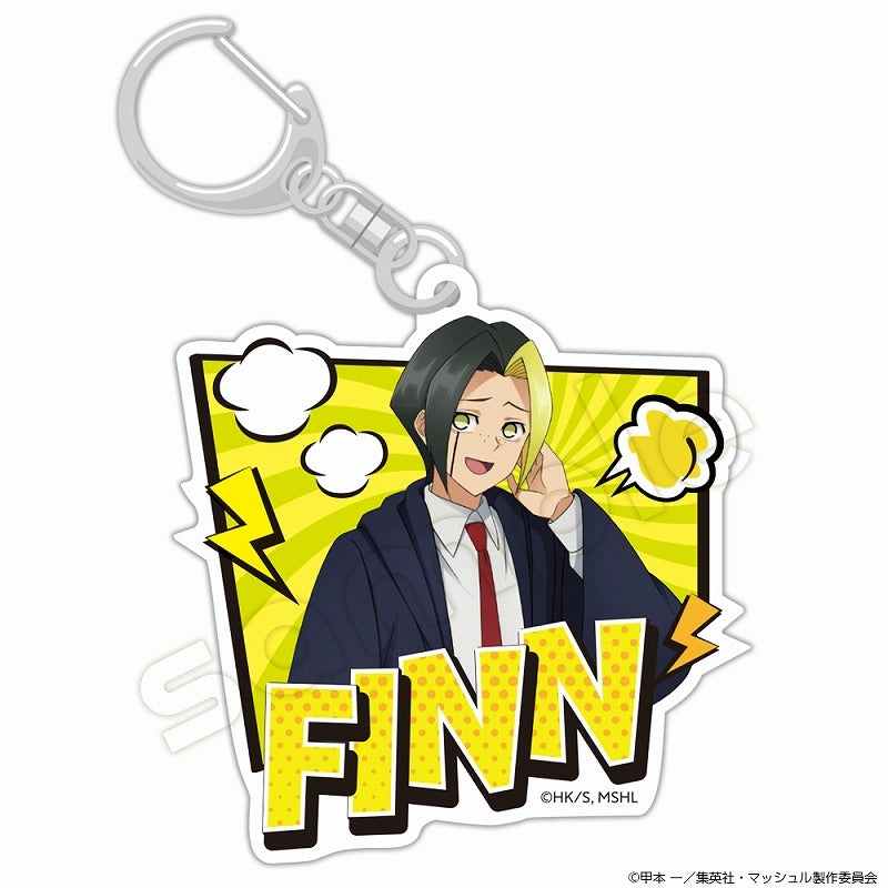 [MASHLE] Acrylic Keychain feat. Exclusive Art Finn Ames
