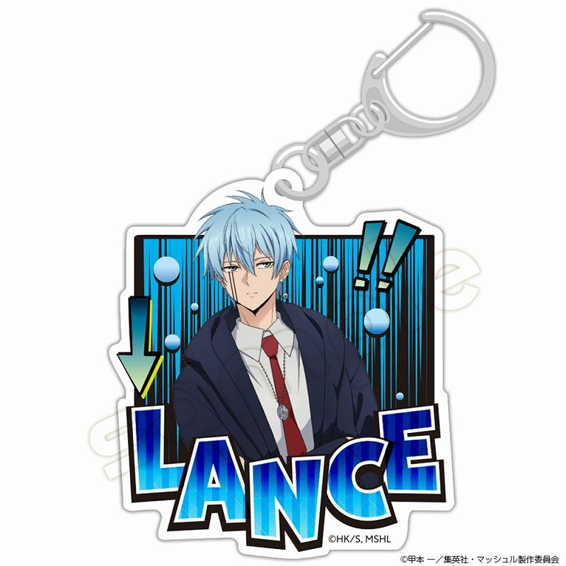 [MASHLE] Acrylic Keychain feat. Exclusive Art Lance Crown