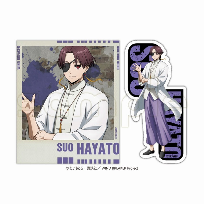 (Goods - Sticker) Wind Breaker Sticker Suo Hayato Set