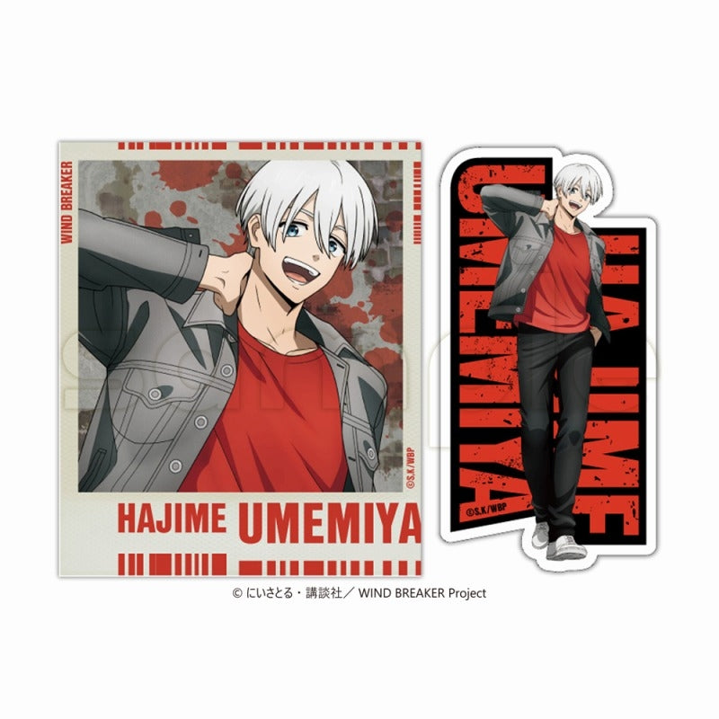 (Goods - Sticker) Wind Breaker Sticker Umemiya Hajime Set