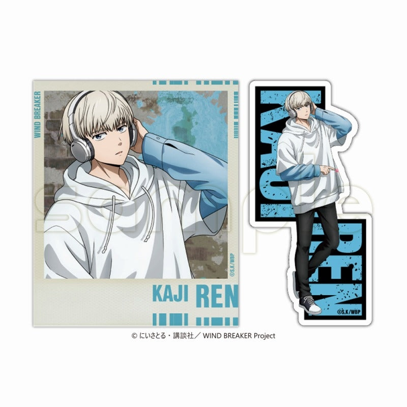 (Goods - Sticker) Wind Breaker Sticker Kaji Ren Set