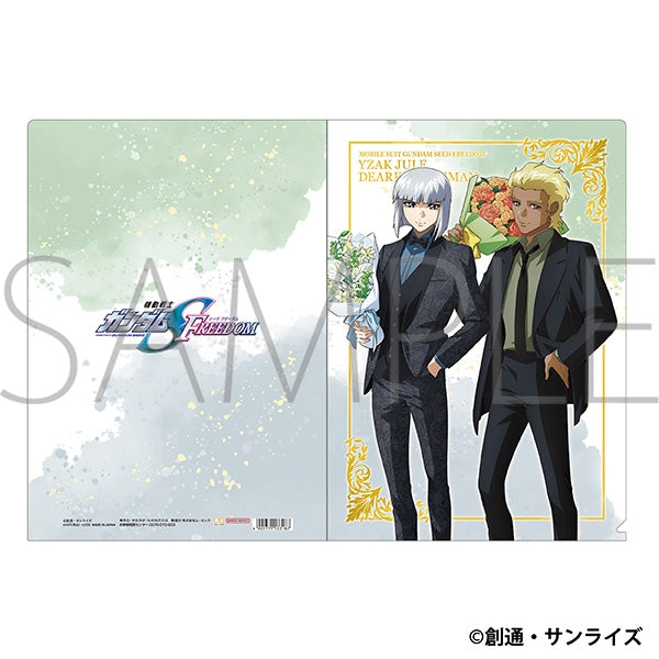 (Goods - Clear File) Mobile Suit Gundam SEED FREEDOM Clear File Yzak Joule & Dearka Elthman (Bouquet)