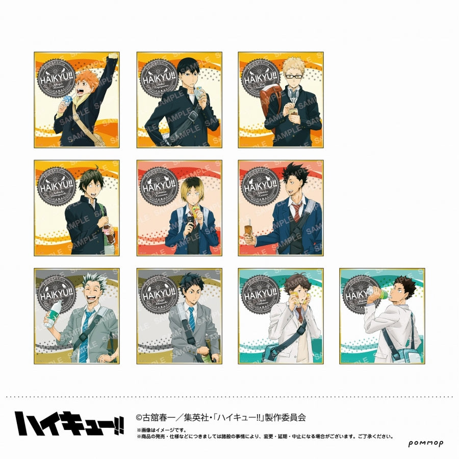 [Haikyu!!] Mini Art Board - Drink Official (Blind Box -Single)