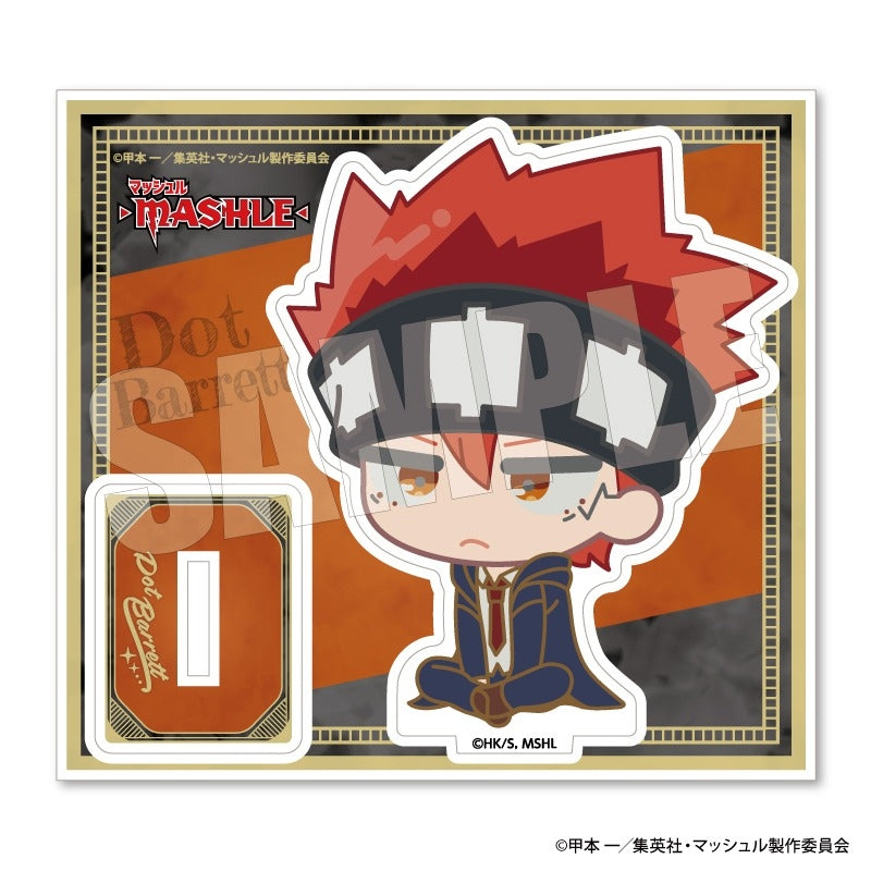 (Goods - Acrylic Stand) [MASHLE] Macchiizu Waiting Acrylic Stand 4. Dot Barrett
