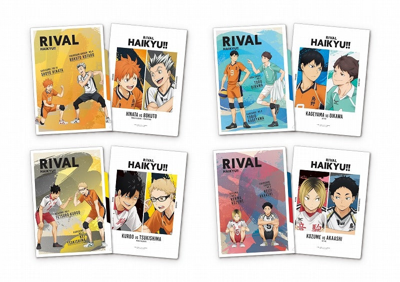 [Haikyu!!] Haikyu!! VS Rivals Triple Pocket File Folder Shoyo Hinata VS Kotaro Bokuto