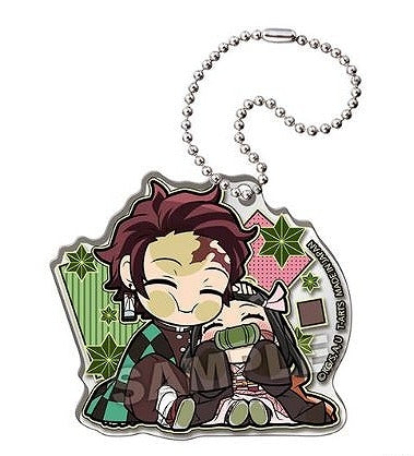 [Demon Slayer] Pita! Chibi in Pairs Acrylic Keychain (Blind Box -Single)