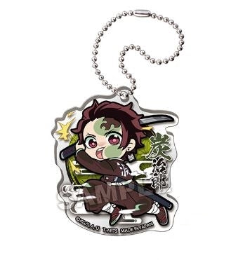 [Demon Slayer: Kimetsu no Yaiba] Pita! Chibi Sword Drawn! Acrylic Keychain (Blind Box -Single)