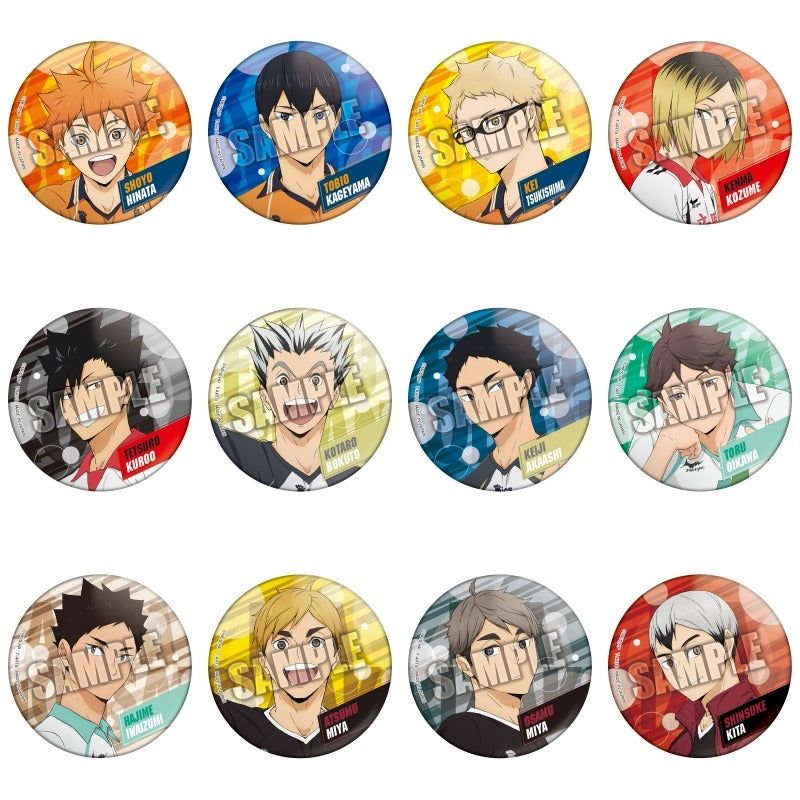 [Haikyu!!] Karapara School Object Button Badge (Blind Box -Single)
