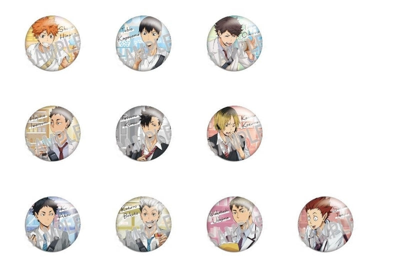 [Haikyu!!] Color Palette Yorimichi Button Badge (Blind Box -Single)