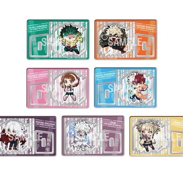 Goods - Acrylic Stand) My Hero Academia Chibi Final Battle