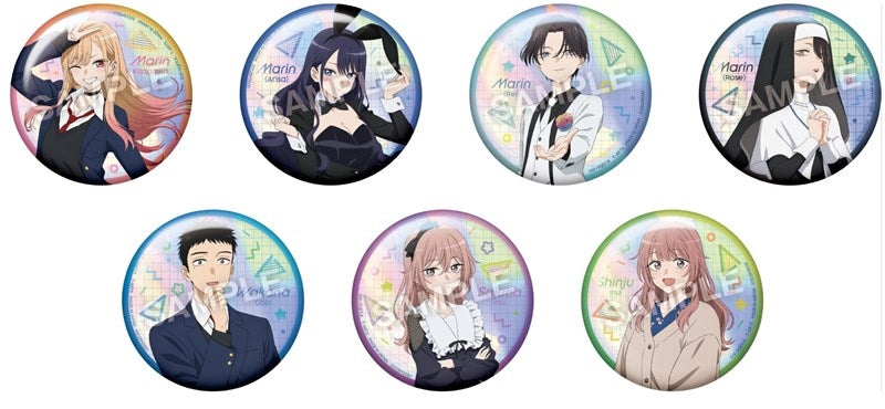 (Goods - Badge) My Dress-Up Darling Shiny Trading Button Badge (Blind Box -Single)