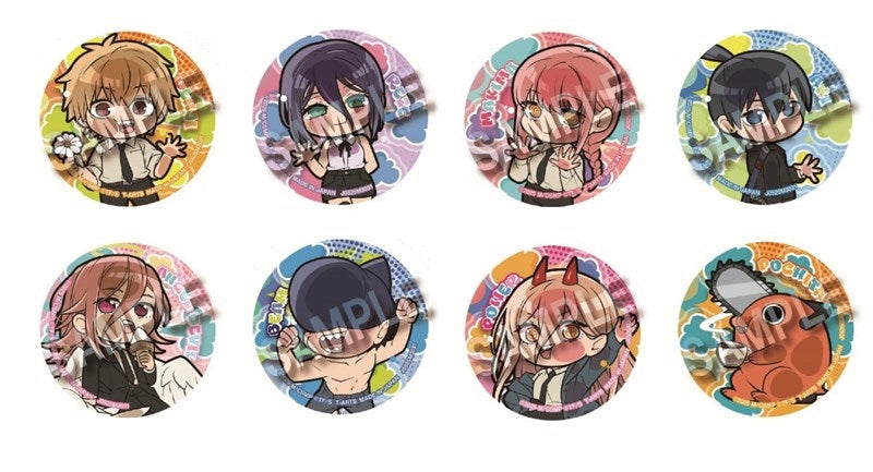 (Goods - Badge) Chainsaw Man The Movie: Reze Arc Pita! Chibi Trading Button Badge (Blind Box -Single)