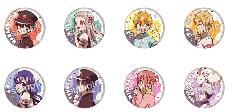 (Goods - Badge) Toilet-Bound Hanako-Kun Trading Button Badge (Blind Box -Single)