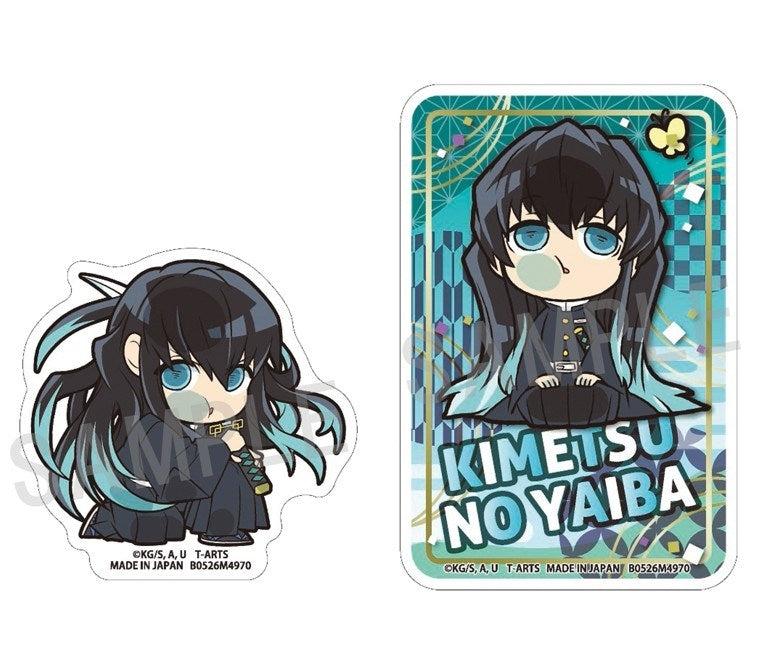 (Goods - Sticker) Demon Slayer: Kimetsu no Yaiba Pita! Chibi Sticker Set Muichiro Tokito