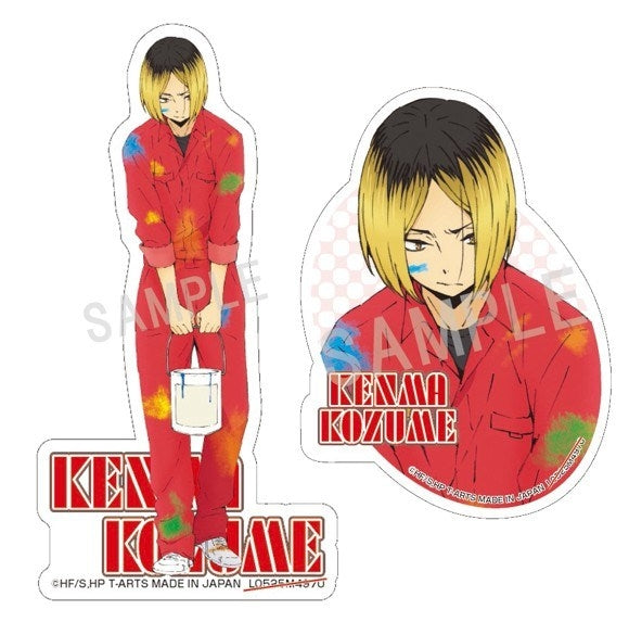 (Goods - Sticker) Haikyu!! Coveralls Sticker Set Kenma Kozume