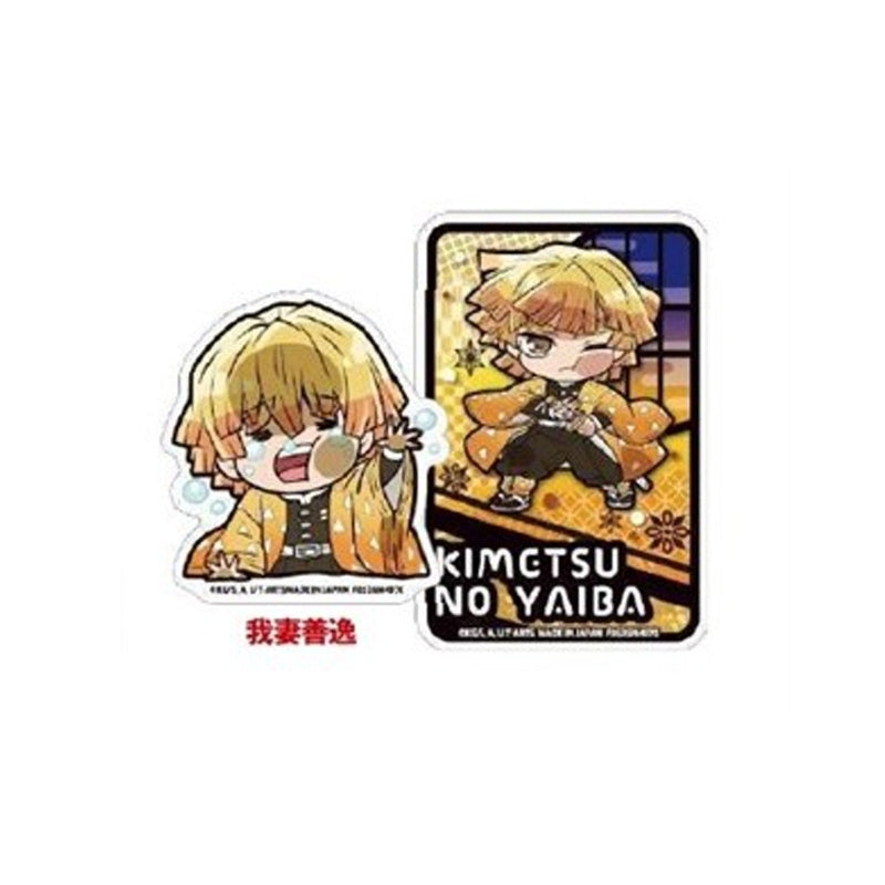 (Goods - Sticker) Demon Slayer: Kimetsu no Yaiba Pita! Defome Sticker Set 2 Zenitsu Agatsuma