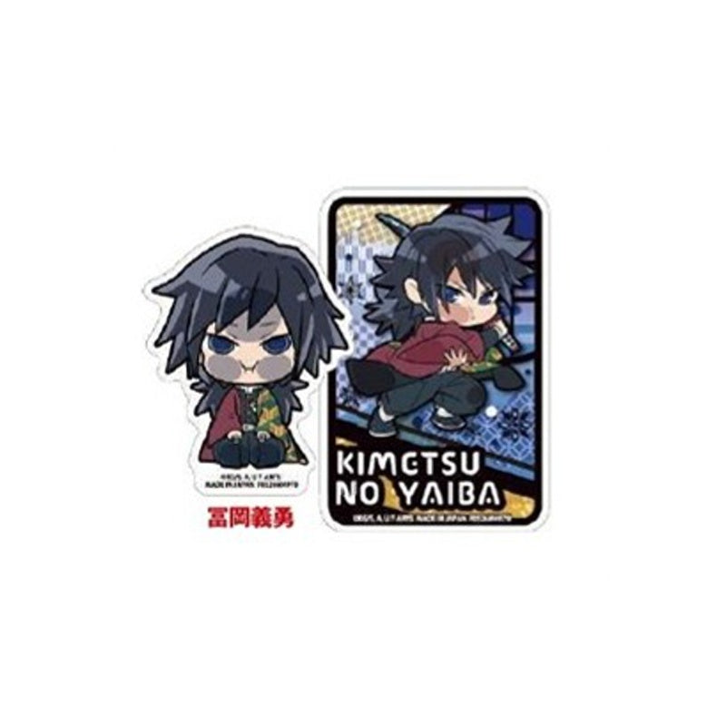 (Goods - Sticker) Demon Slayer: Kimetsu no Yaiba Pita! Defome Sticker Set 2 Giyu Tomioka
