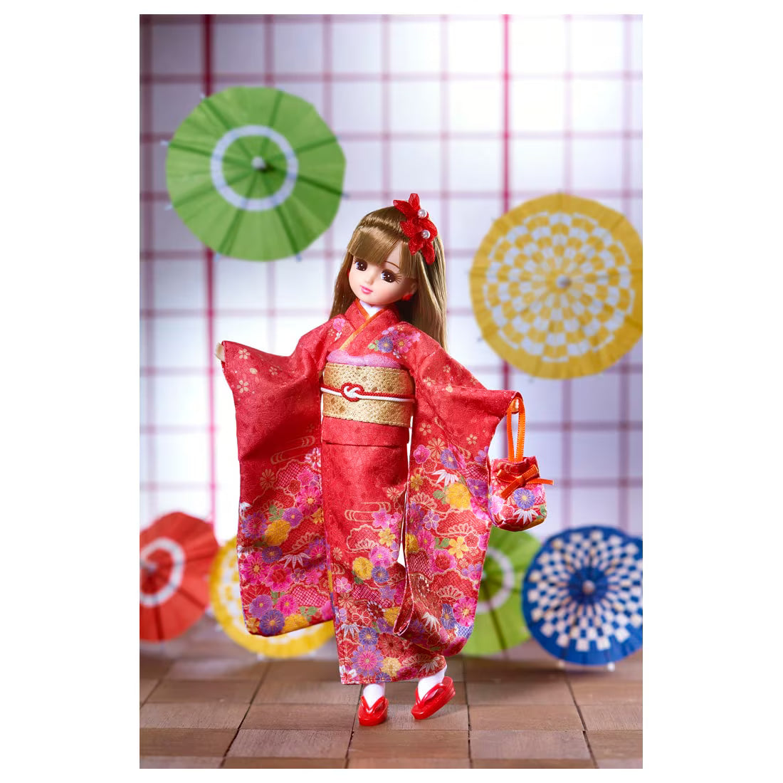 LICCA) LD-30 Red Kimono Licca | animate USA
