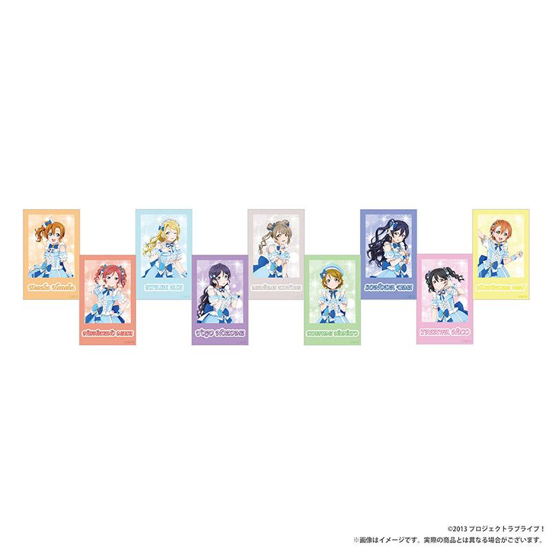 (Goods - Card) Love Live! x Love Live! Sunshine!! Trading Photo-Style Card [μ's] (Blind Box -Single)