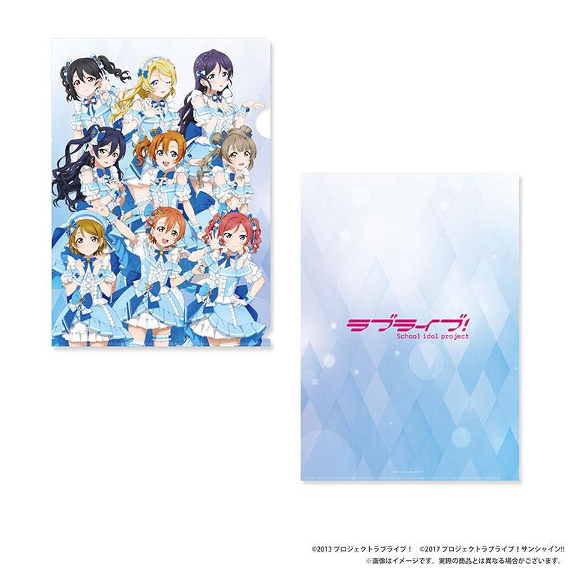 (Goods - File Folder) Love Live! x Love Live! Sunshine!! Clear File Set (Set of 3) [μ's × Aqours]