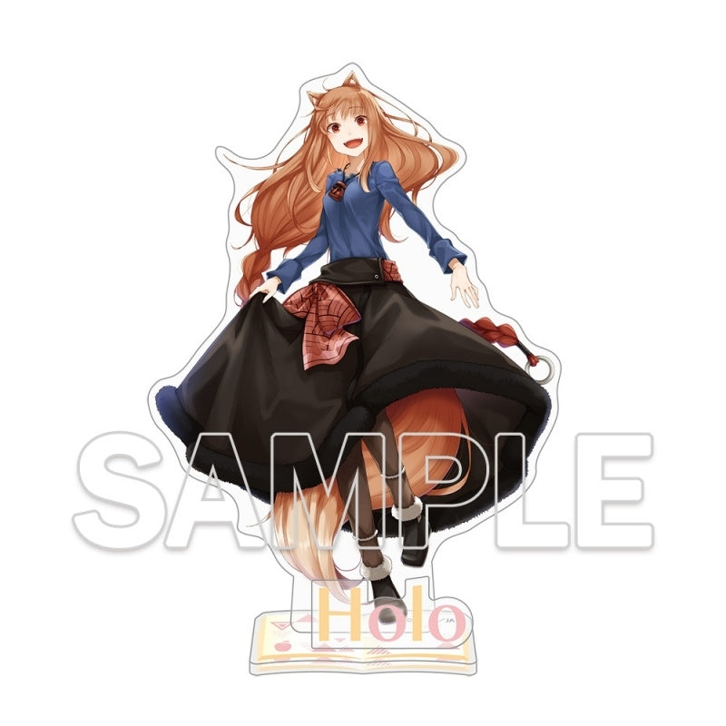(Goods - Acrylic Stand) [Spice & Wolf] Dengeki Bunko 30th Anniversary Acrylic Figure Holo