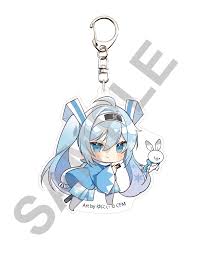 [VOCALOID] Snow Miku X HiroHako / Acrylic Keychain Hakodate Shinsengumi Art by Yuni