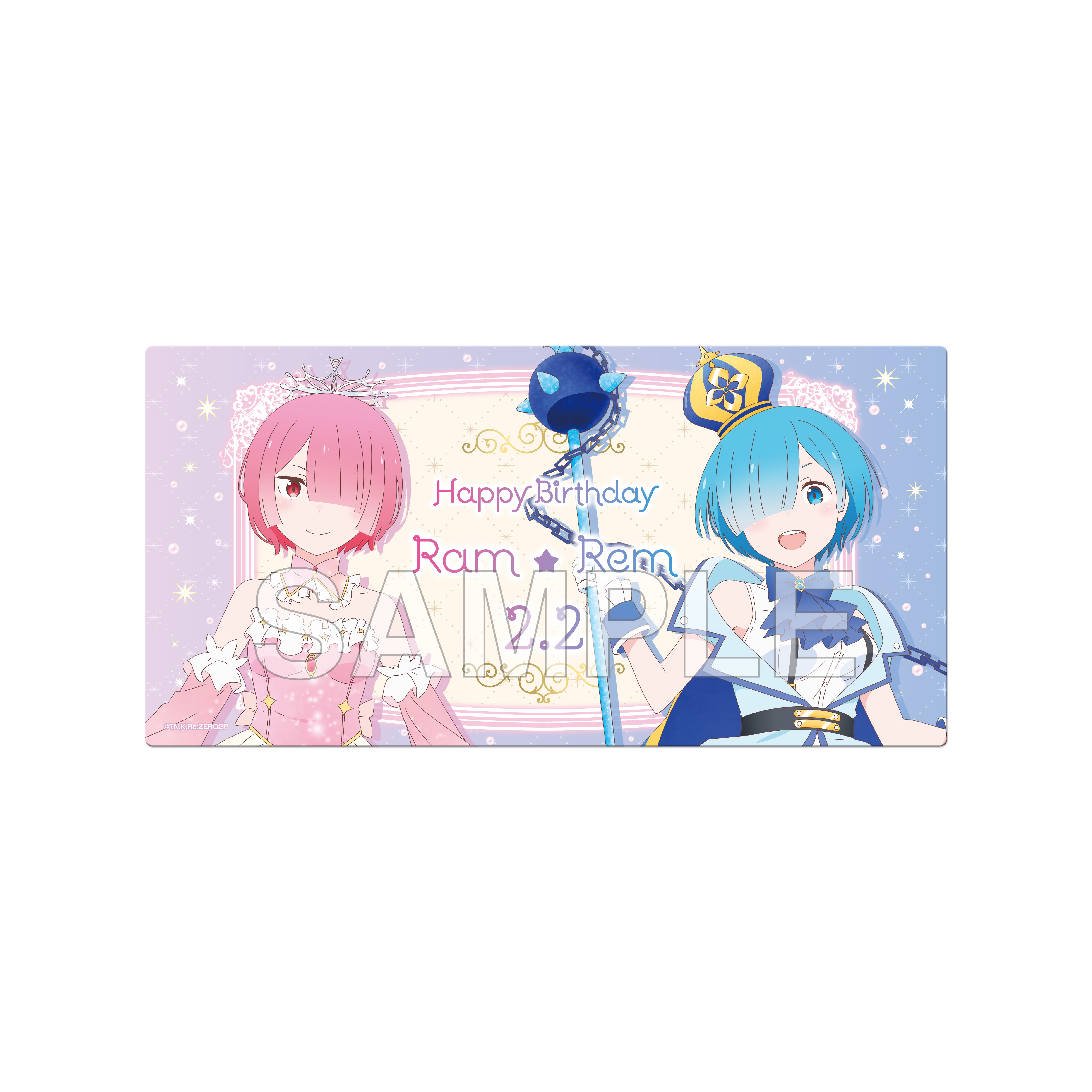 [Re:Zero] Desk Mat Ram and Rem's Birthday Life 2024ver.