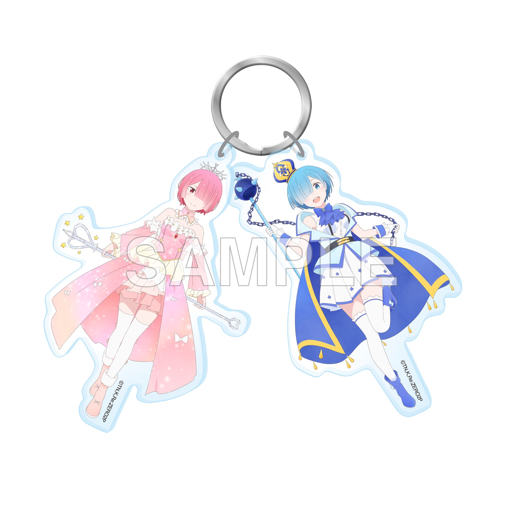 [Re:Zero] Twin Keyring Ram and Rem's Birthday Life 2024 ver.